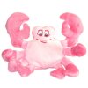 Peluche CRABE Animal Marin Rose Anna Club Plush 15 cm
