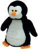 PELUCHE TY Pingouin WADDLES 26 CM