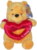 Peluche Disney Winnie l'ourson Love 25 cm