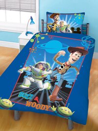 Parure housse de couette Réversible 135 x 200 cm + Taie d'oreiller 48 x 74 cm Toy Story