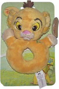 Hochet Disney Roi Lion en peluche