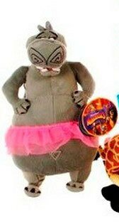 Peluche Gloria madagascar 3 30 cm