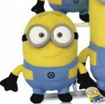 Peluche Moi moche et Méchant 2 Minion 2 yeux 3